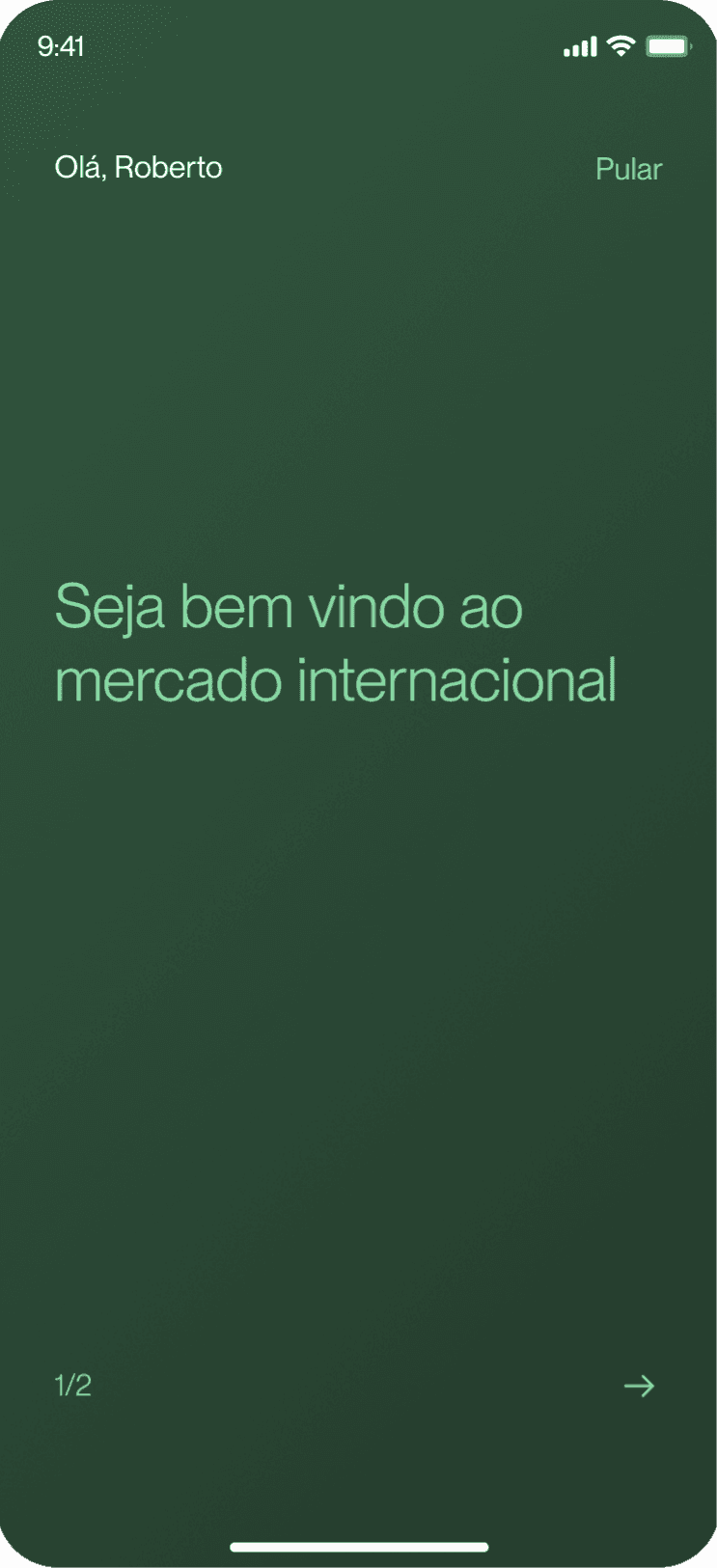 Avenue app screen